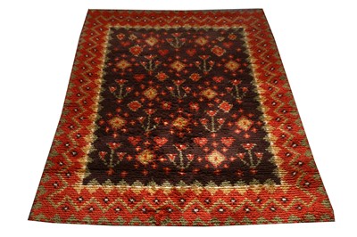 Lot 994 - A FINNISH WOVEN WALL HANGING, EARLY 20TH CENTURY