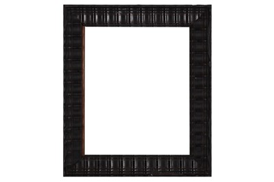 Lot 86 - A FINE DUTCH 17TH CENTURY EBONY RIPPLE MOULDING FRAME