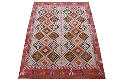 Lot 995 - A MOROCCAN KILIM