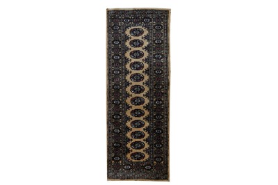 Lot 353 - A LOT OF TWO PAKISTANI BOKHARA RUGS