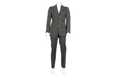 Lot 28 - Vivienne Westwood Dark Grey Wool Suit - Size 44
