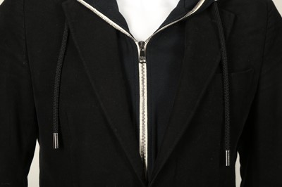 Lot 214 - Dolce & Gabbana Black Hooded Blazer