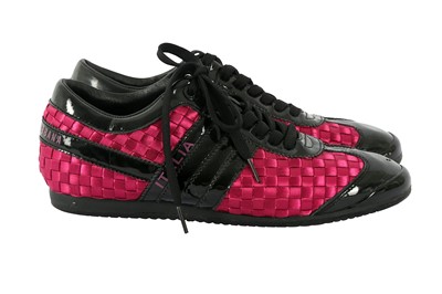 Lot 8 - Dolce & Gabbana Fuchsia Italia Trainer - Size 6