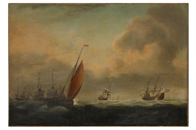 Lot 690A - FOLLOWER OF ABRAHAM STORCK (EARLY 18TH CENTURY)