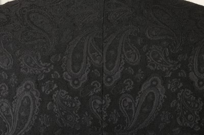 Lot 203 - Dolce & Gabbana Black Brocade Blazer - Size 44