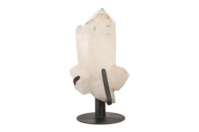 Lot 319 - A LARGE QUARTZ CRYSTAL (ROCK CRYSTAL) SPECIMEN, MINAS GERAIS, BRAZIL
