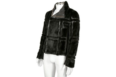 Lot 211 - Gucci Black Mink Fur Jacket - Size 44