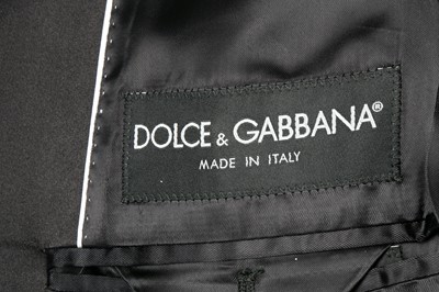 Lot 202 - Dolce & Gabbana Black Embellished Blazer - Size 44