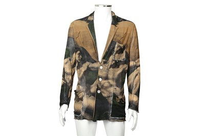 Lot 142 - Jean Paul Gaultier Maille Michelangelo Print Jacket - Size XL