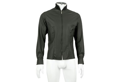Lot 217 - Thierry Mugler Black Nylon Jacket - Size 38