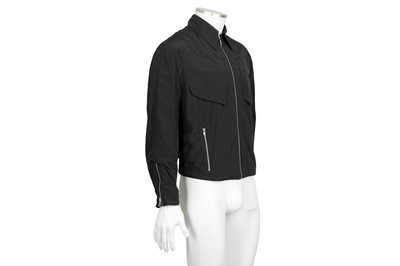Lot 218 - Thierry Mugler Black Zip Sports Jacket - Size M
