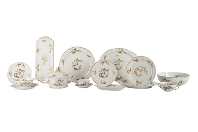 Lot 52 - A LIMOGES PORCELAIN PART DINNER SERVICE, 20TH CENTURY