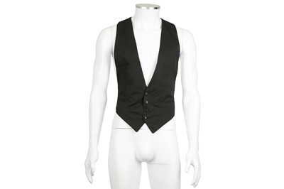 Lot 223 - Dolce & Gabbana Black Waistcoat - Size 46