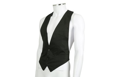 Lot 223 - Dolce & Gabbana Black Waistcoat - Size 46