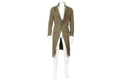 Lot 95 - Alexander McQueen Khaki Duster Coat - Size 46