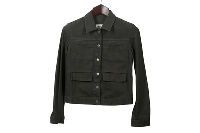 Lot 227 - Helmut Lang Black Denim Jacket - Size 42