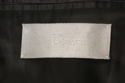 Lot 229 - Dior Black Wool Epaulette Shoulder Blazer - Size 44