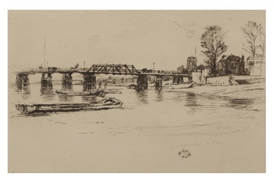 Lot 319 - JAMES ABBOT McNEILL WHISTLER (AMERICAN 1834-1903)