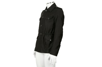 Lot 231 - Gucci Black Wool Utility Jakcet - Size 46