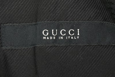 Lot 231 - Gucci Black Wool Utility Jakcet - Size 46