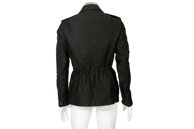 Lot 231 - Gucci Black Wool Utility Jakcet - Size 46