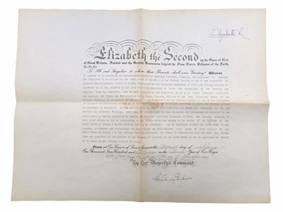 Lot 1172 - Elizabeth II, Queen of the United Kingdom