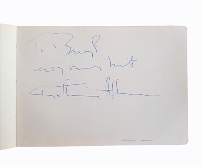 Lot 815 - Autograph Album.- Cinema & Theatre
