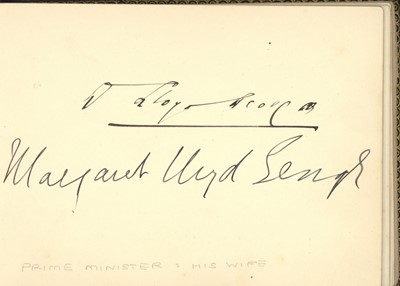 Lot 825 - Autograph Albums.- Actors, Entertainers & Politicians