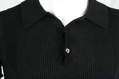 Lot 234 - Jean Paul Gaultier Homme Black Polo Jumper - Size S