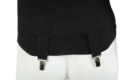 Lot 234 - Jean Paul Gaultier Homme Black Polo Jumper - Size S