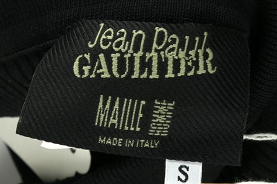 Lot 234 - Jean Paul Gaultier Homme Black Polo Jumper - Size S