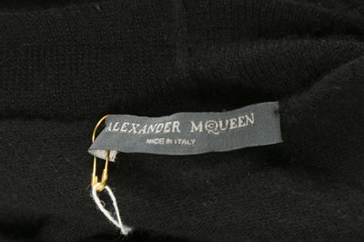 Lot 237 - Alexander McQueen Black Deep V Neck Jumper - Size S