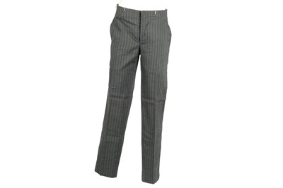 Lot 37 - Alexander McQueen Grey Pinstripe Trouser - Size 46