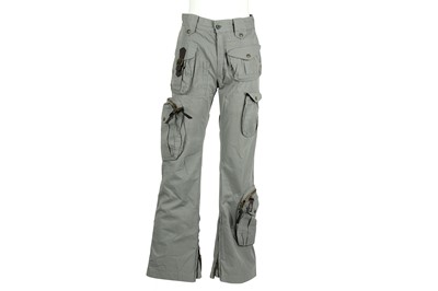 Lot 39 - Dolce & Gabbana Grey Military Cargo Trouser