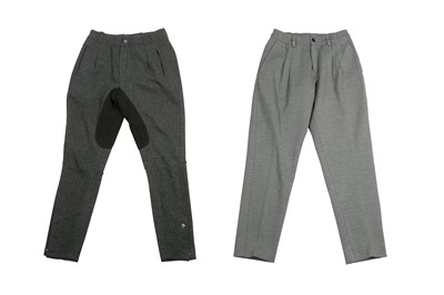 Lot 43 - Two Dolce & Gabbana Wool Trousers - Size 44
