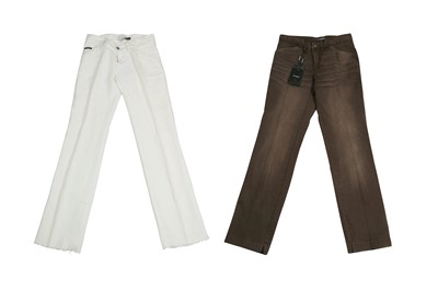 Lot 122 - Two Dolce & Gabbana Jeans - Size 44