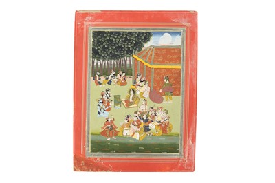 Lot 388 - AN ENCAMPMENT SCENE