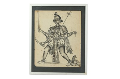 Lot 395 - THE HINDU GOD OF DESTRUCTION, SHIVA