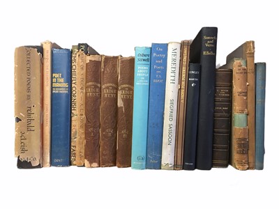 Lot 79 - A collection of volumes from the library of Michael Foot, signed