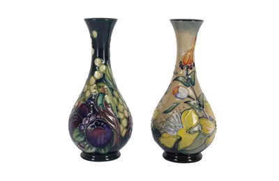 Lot 53 - A MOORCROFT BOTTLE VASE, 20TH CENTURY