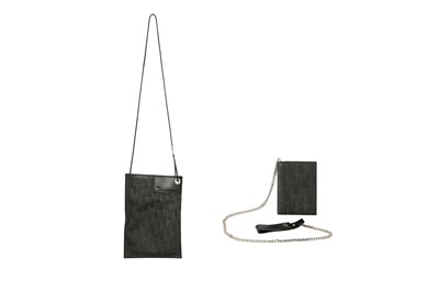 Lot 241 - Dior Black Diorissimo Crossbody Pouch