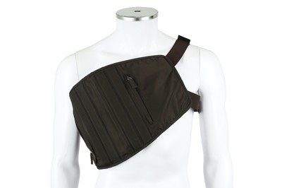 Lot 123 - Prada Brown Nylon Utility Belt Bag