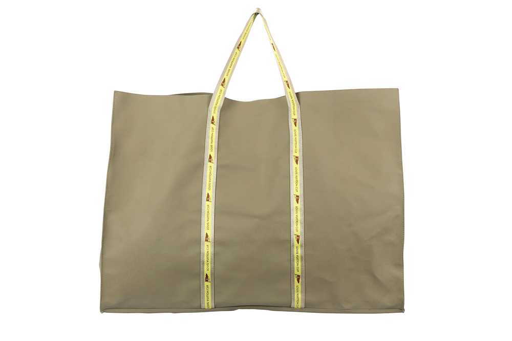 Lot 103 - Louis Vuitton Khaki Cup Tote Weekender Bag