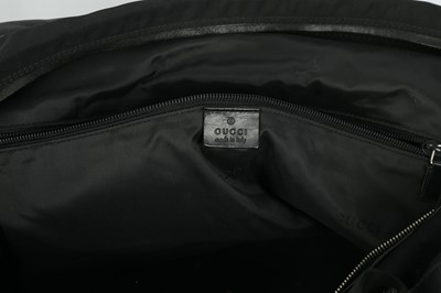Lot 240 - Gucci Black Multi Pocket Travel Bag