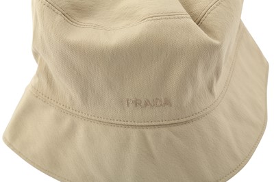 Lot 162 - Prada Beige Bucket Hat - Size S