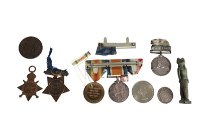 Lot 947 - A WORLD WAR I MEDAL GROUP AWARDED TO LIEUTENANT/CAPTAIN G P FILDES. COLDSTREAM GUARDS