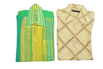 Lot 105 - Two Lightweight Cotton Voile Shirts - Size 37 and 38