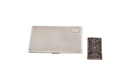 Lot 904 - AN EARLY TO MID – 19TH CENTURY GERMAN 13 LOTH (812 STANDARD) SILVER PIN CASE, BERLIN CIRCA 1820-40
