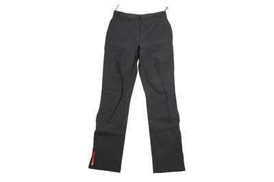 Lot 41 - Prada Slate Grey Technical Nylon Trouser - Size 42