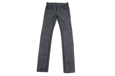 Lot 75 - Alexander McQueen Indigo Blue Straight Leg Jean - Size 44